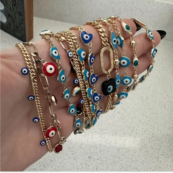 Pretty Bird Evil Eye Bracelet Bundle - Picture 2 of 2